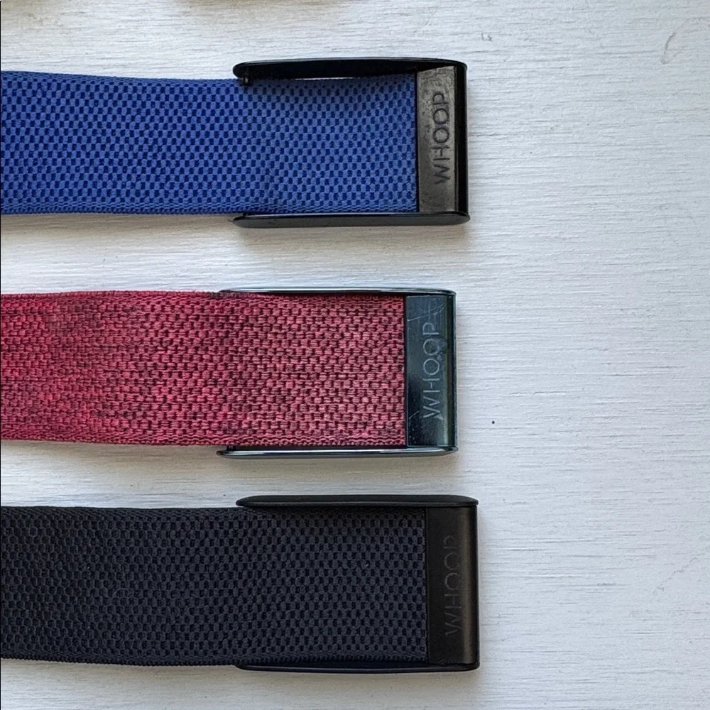 WHOOP 4.0 w/ 2 Custom Bands & 2 Black